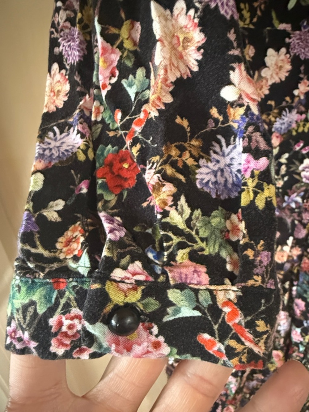 Tuckernuck Women's Floral Midi Garden Button-Down Shirt Dress size small - Picture 8 of 10